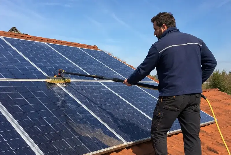 Nettoyage et entretien de panneaux solaires à Boulogne-sur-Gesse